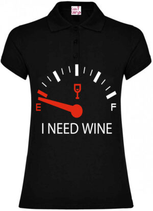 Polo WineLover Mujer